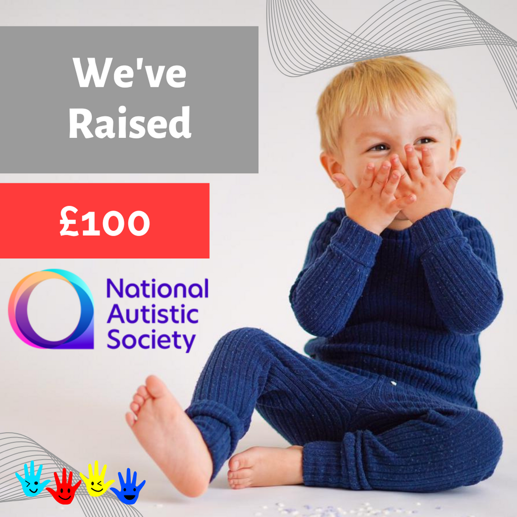We raised £100 for National Autism Society!